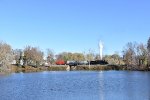 The third photo stop of the day involved only the steam photo charter on the Memorial Lake Bridge